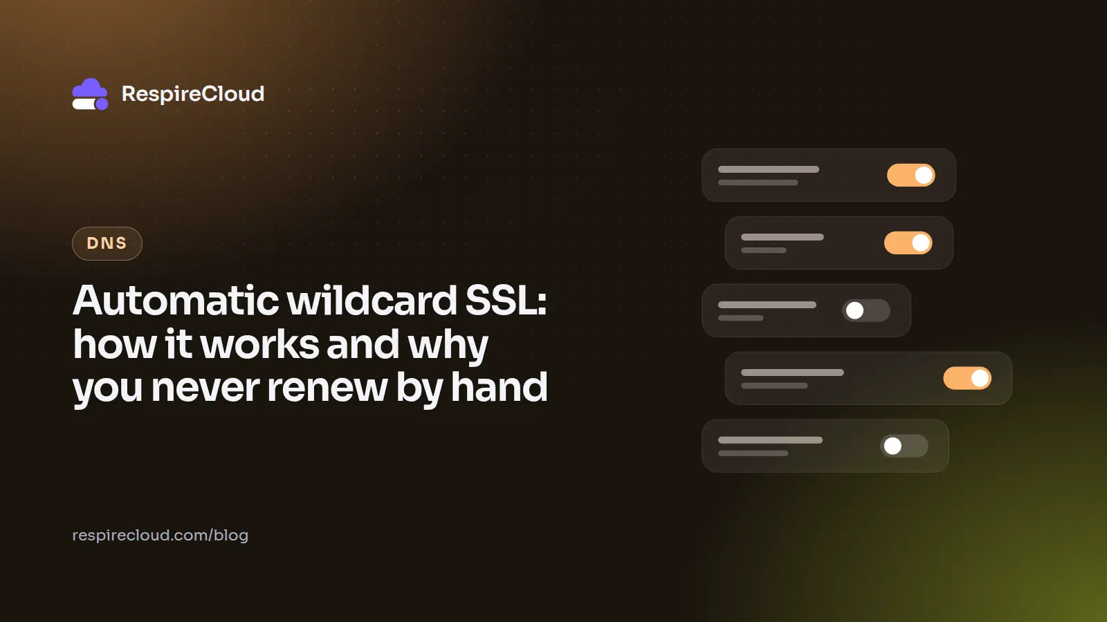 Automatic wildcard SSL: how it works and why you never renew by hand
