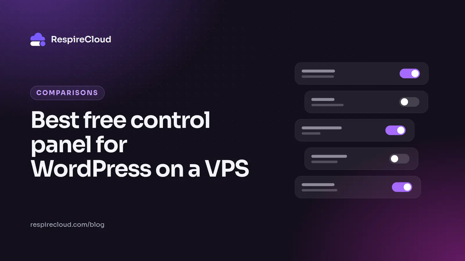 Best free control panel for WordPress on a VPS