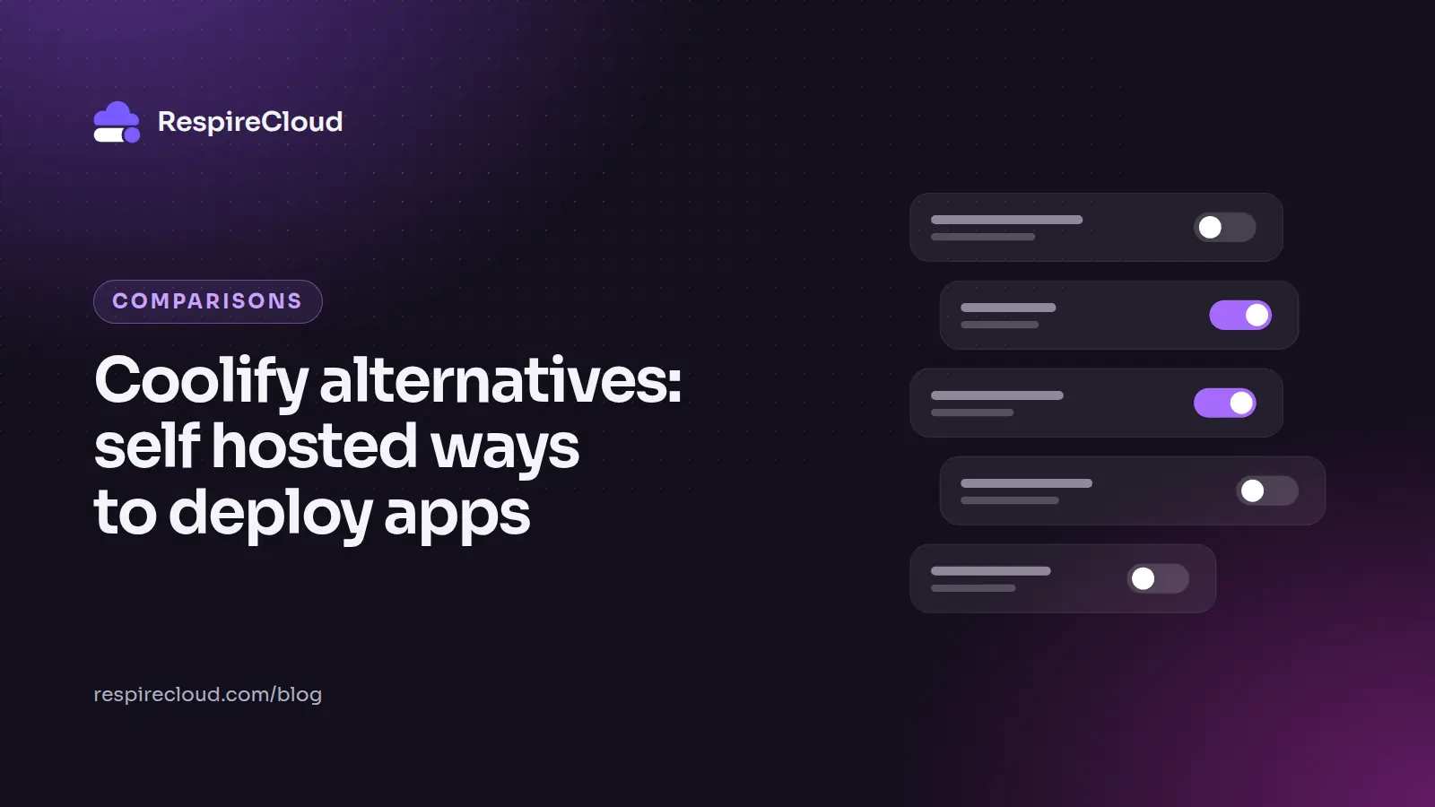 Coolify alternatives: self hosted ways to deploy apps