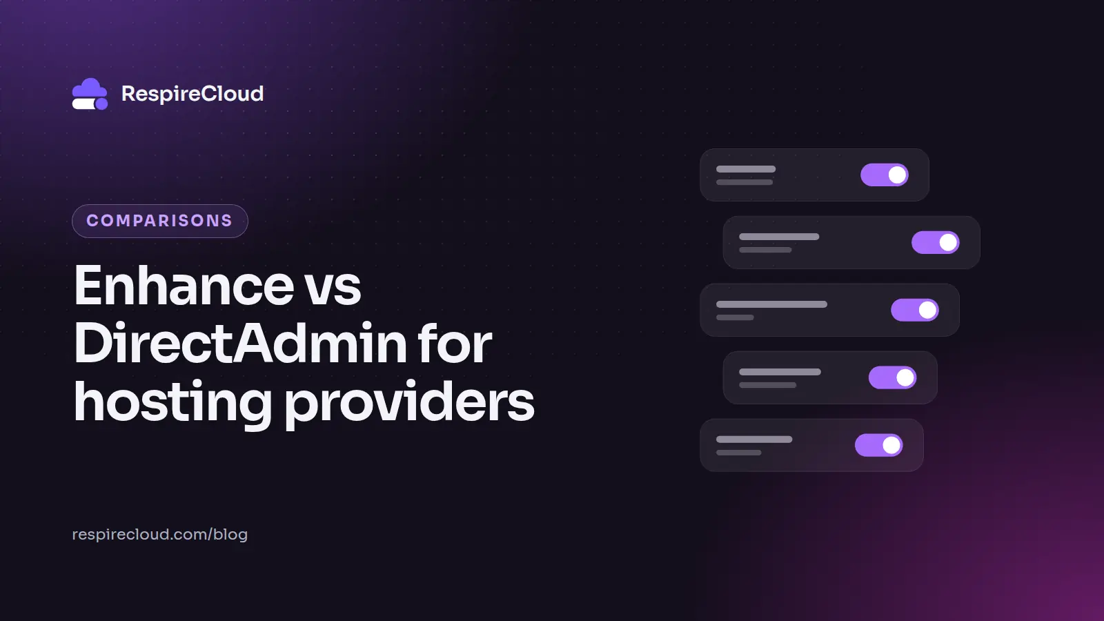 Enhance vs DirectAdmin for hosting providers