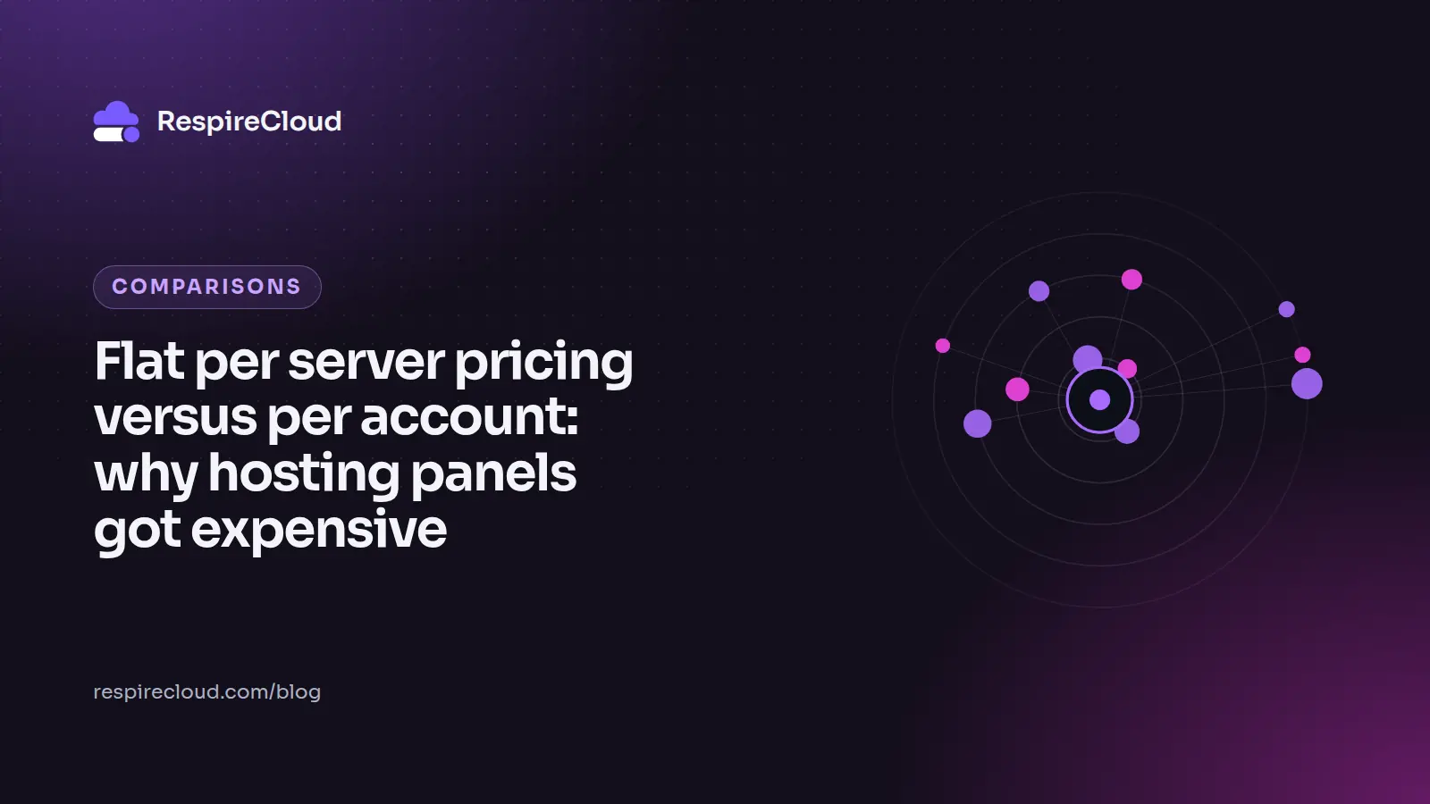 Flat per server pricing versus per account: why hosting panels got expensive