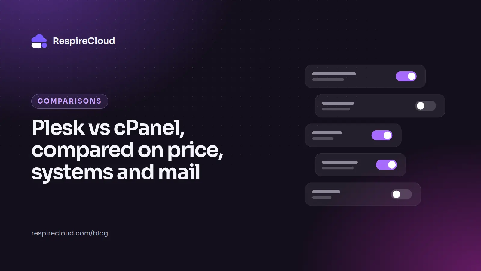 Plesk vs cPanel, compared on price, systems and mail